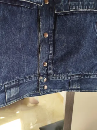 Cazadora vaquera acolchada vintage 90s