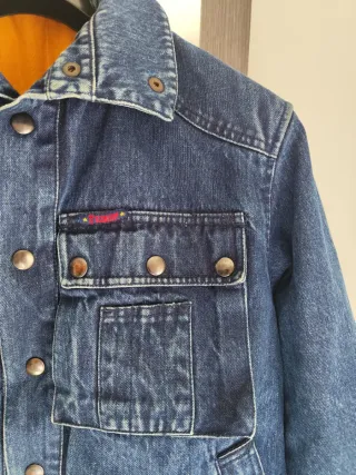 Cazadora vaquera acolchada vintage 90s