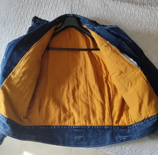 Cazadora vaquera acolchada vintage 90s