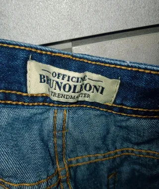 Jeans Officine Bruno Leoni Denim Blu NUOVI