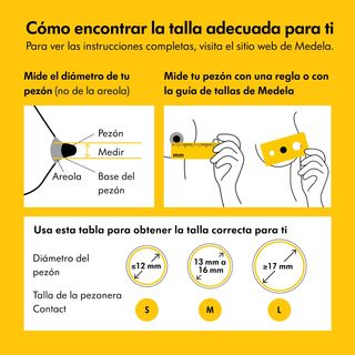 Medela Pezoneras para Lactancia Contact, Protector