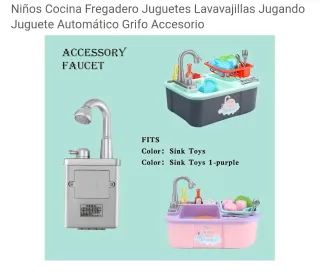 Grifo de juguete para cocina