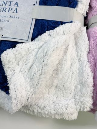 Lote de 2 mantas 210x230cm