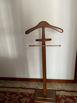 Galán de noche madera y metal