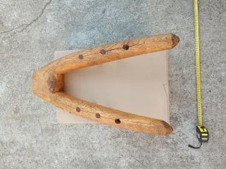 Yugo de madera antiguo horcate