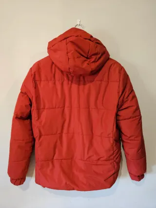 Abrigo acolchado Lefties rojo hombre