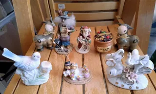 Figuras decorativas variadas