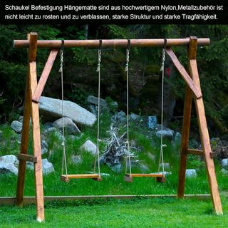 Okoss 2 unidades de fijación para hamaca, correa p