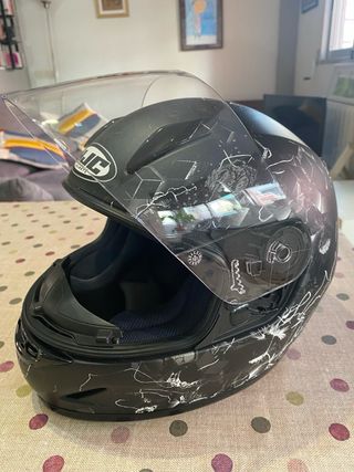 Casco Integral HJC Talla S 50-51cm Negro Sin Uso