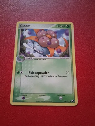 Gloom 58/115 Carta Pokémon