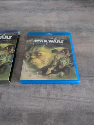 Blu-ray Star Wars Episodios I, II y III