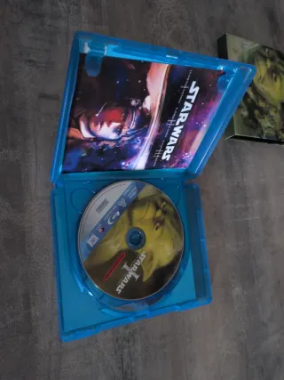 Blu-ray Star Wars Episodios I, II y III