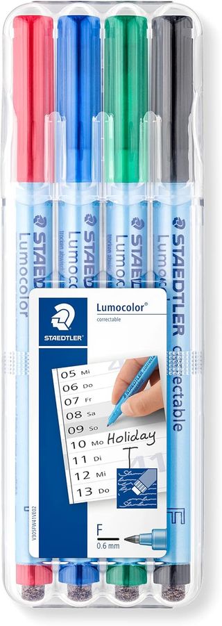 STAEDTLER Folienstift Lumocolor correctable, trock