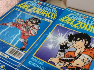 23 COMICS CABALLEROS ZODIACOS, 3 DRAGÓN BALL..