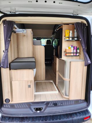 Ford Transit Custom camper Dreamer Capland