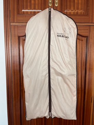 Abrigo Piel Astracán Mujer Araujo Talla 46