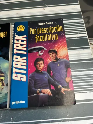 Lote 3 libros Star Trek 1994 año