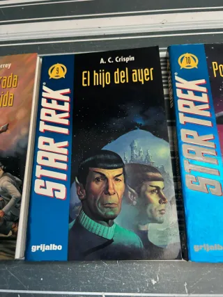 Lote 3 libros Star Trek 1994 año