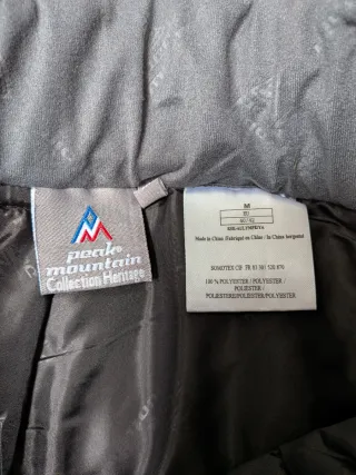 Traje de esquí Peak Mountain mujer talla M