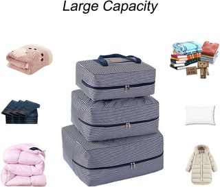 Bolsa de almacenamiento grande, impermeable, tela