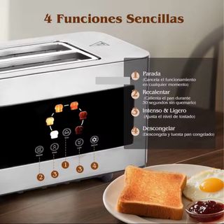 Tostadora Fatabeta 4 Rebanadas