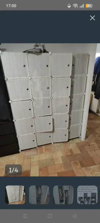 Armario modular organizador