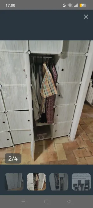 Armario modular organizador