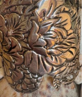 Bracciale rigido Serpente e Fior di Loto