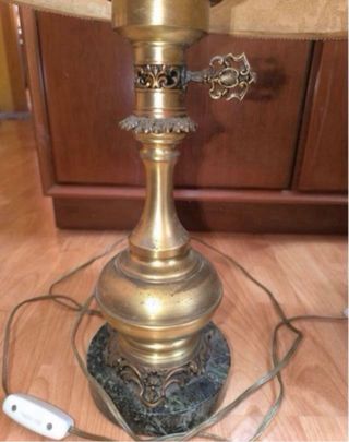 Lampade dorate antiche (2 unità)