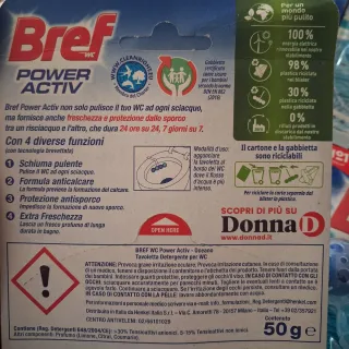 Bref Power Activ WC - 6 pezzi