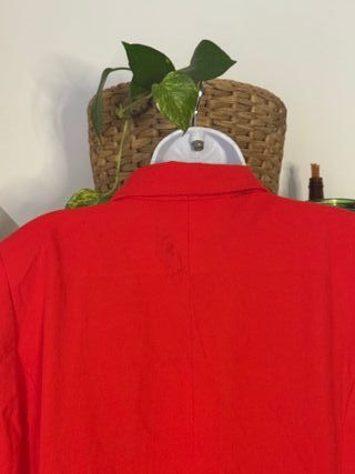 Chaqueta blazer roja - talla L Springfield