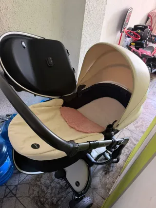 Carro Mima Xari Blanco y Rosa