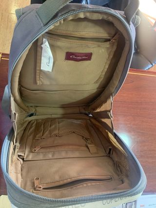 Mochila Emidio Tucci Beige/Gris