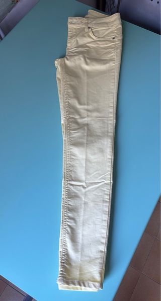 Pantaloni Liu Jo Gialli Bottom Up