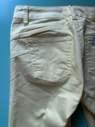 Pantaloni Liu Jo Gialli Bottom Up