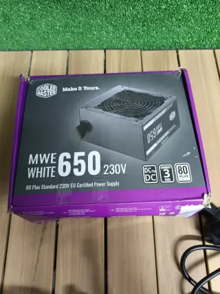 Fuente Alimentación Cooler Master MWE 650W