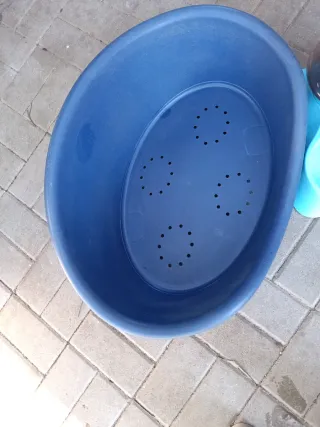Cama y bebedero para perro