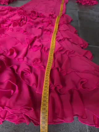 Traje Flamenca Volantes Talla 36/38