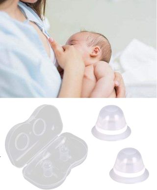 CareforYou - 2 pares de correctores de pezones par