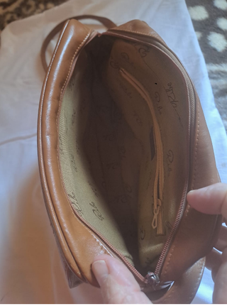 Bandolera Ribé vintage marrón