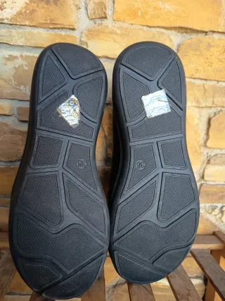 Zapatos negros mujer tipo mocasín 36