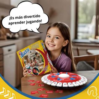 ¡BASTA! Juego de Mesa 26 Letras en Español | Niños