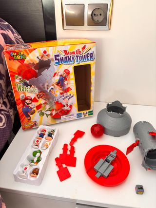 Juego Super Mario Blow Up Shaky Tower