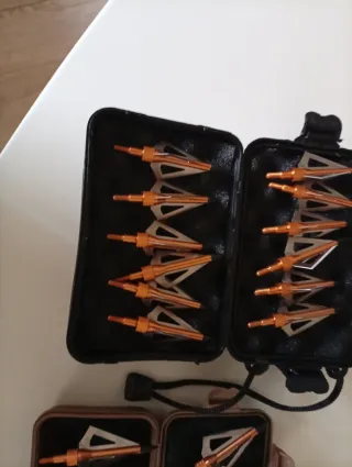 Puntas de Flecha Caza 100gr Dorado (12uds)