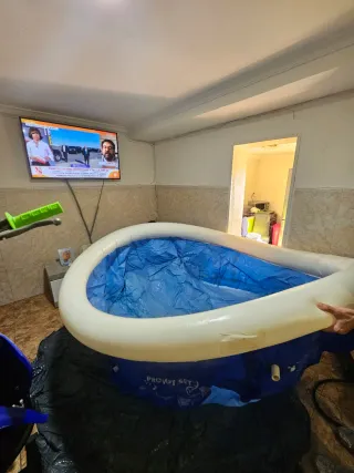 Piscina hinchable grande