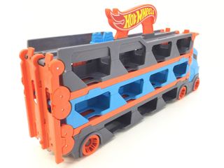 Camión Lanzadera Hot Wheels + 5 Coches