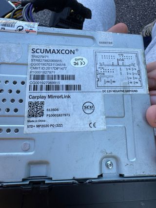 Radio VW RCD330 PQ Golf Passat Touran Seat Skoda