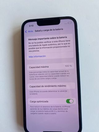 iPhone 13 Mini 256GB Negro/Azul Marino