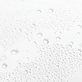 iDesign Cortinas de baño de tela, cortina impermea