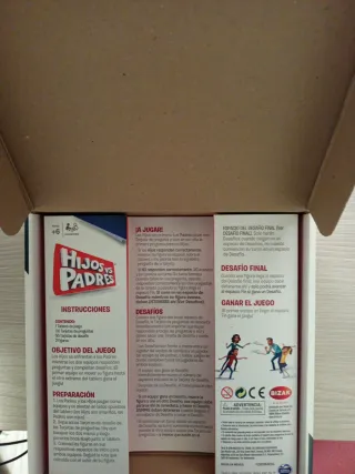 Juego Hijos vs Padres Bizak
